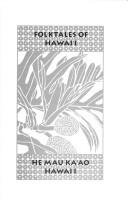 Cover for Folktales of Hawaiʻi =