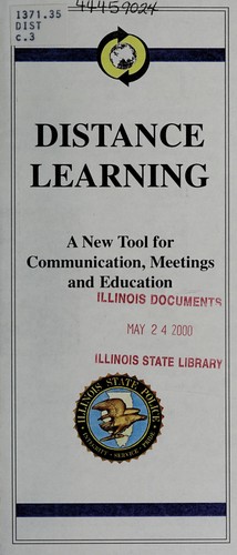 Cover for Distance learning