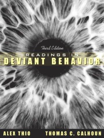 Cover for Readings in deviant behavior