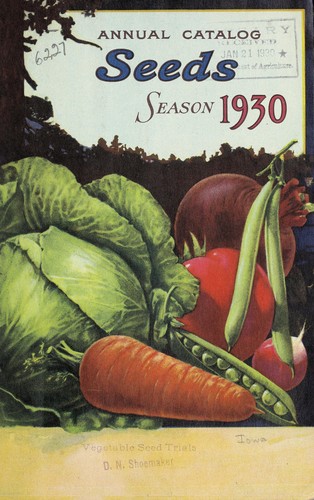 Cover for Annual catalog