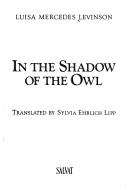 Cover for In the shadow of the owl
