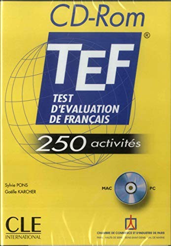 Cover for Cd-rom tef 250 activites - test d'evaluation de francais