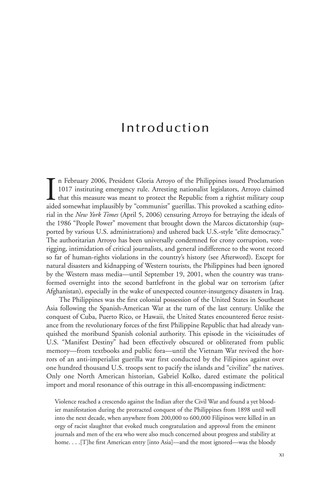 Cover for U.S. imperialism and revolution in the Philippines