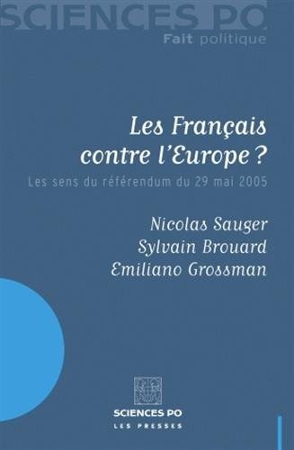 Cover for Les Français contre l'Europe
