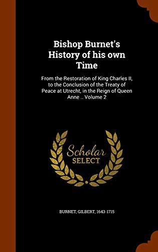 Cover for Bishop Burnet's History of his own Time