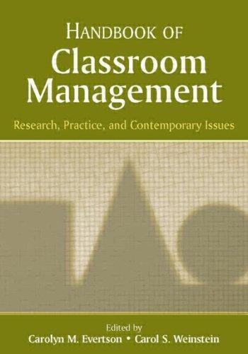 Cover for Handbook of classroom management
