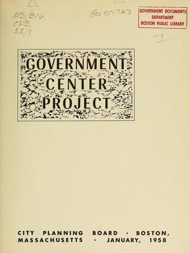 Cover for Government center project.
