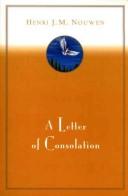 Cover for A letter of consolation