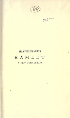 Cover for Shakespeare's Hamlet