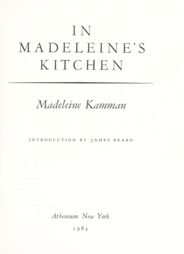 Cover for In Madeleine's kitchen