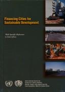 Cover for Financing cities for sustainable development