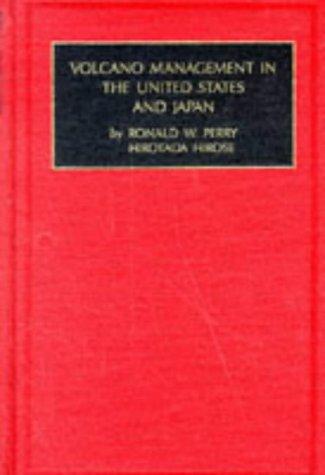 Cover for Volcano management in the United States and Japan