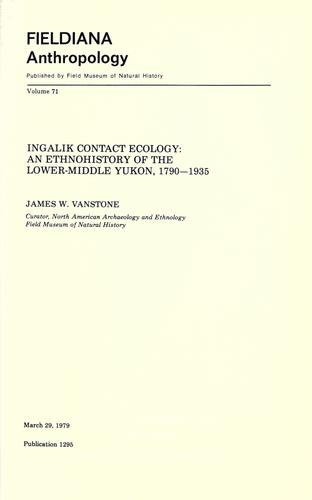Cover for Ingalik contact ecology