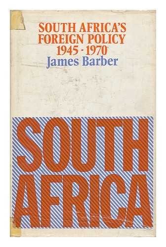 Cover for South Africa's foreign policy, 1945-1970