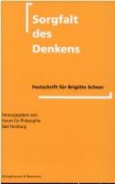 Cover for Sorgfalt des Denkens