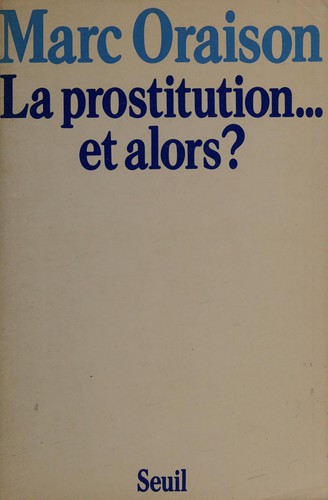 Cover for La prostitution ... et alors?