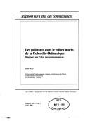 Cover for Les polluants dans le milieu marin de la Colombie-Britannique