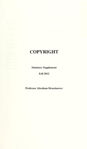 Cover for Copyright