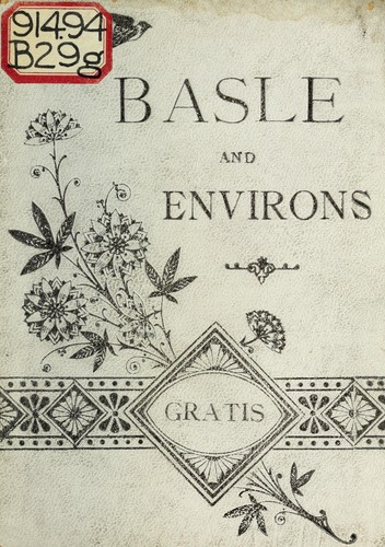 Cover for Guide to Basle and environs