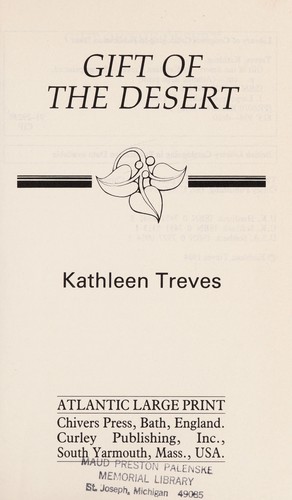 Cover for Gift of the desert