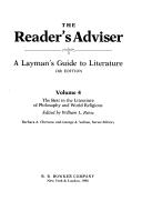 Cover for Reader's Adviser: A Layman's Guide to Literature 
