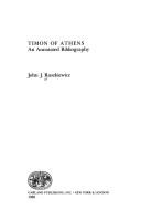 Cover for Timon of Athens