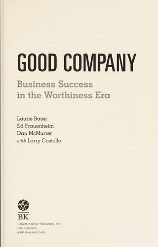Cover for Good company