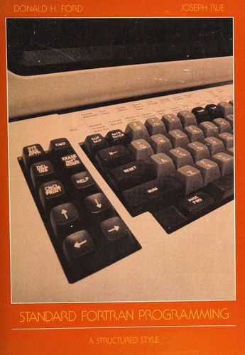 Cover for Standard FORTRAN programming
