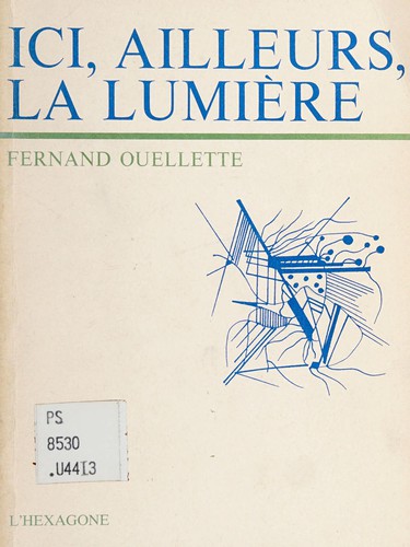 Cover for Ici, ailleurs, la lumière