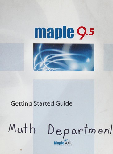 Cover for Maple 9.5