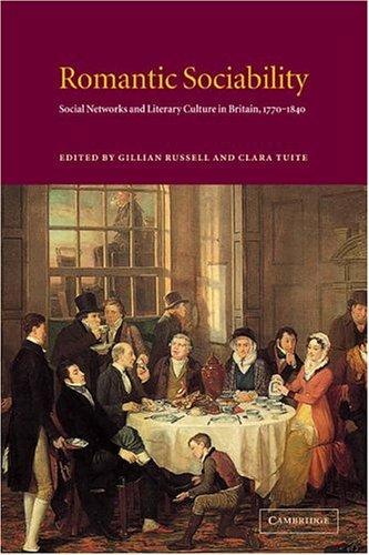 Cover for Romantic Sociability