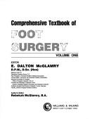 Cover for Comprehensive textbook of foot surgery