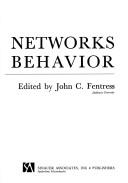 Cover for Simpler networks and behavior