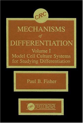 Cover for Mechanisms of Differentiation, Volume I (Mechanisms of Differentiation)