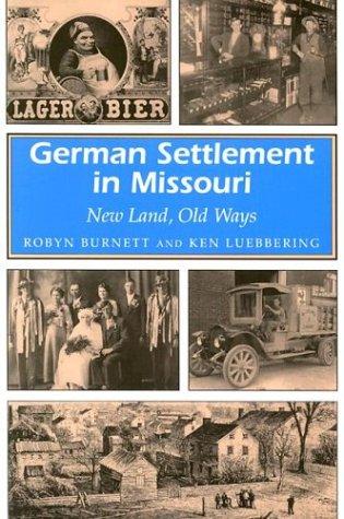 Cover for German settlement in Missouri