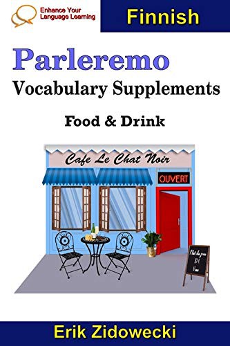 Cover for Parleremo Vocabulary Supplements - Food & Drink - Finnish