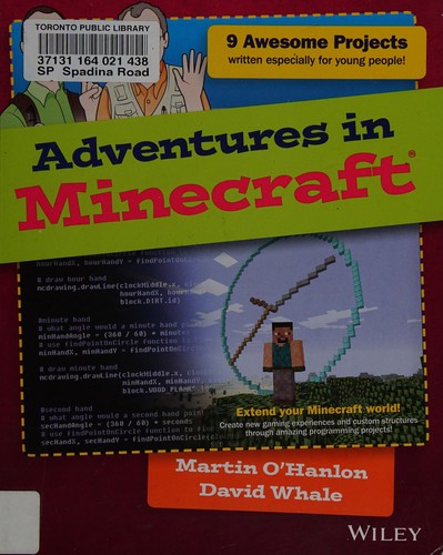 Cover for Adventures in Minecraft
