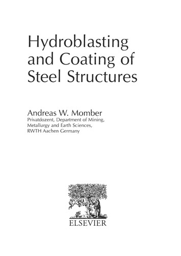 Cover for Hydroblasting and coating of steel structures
