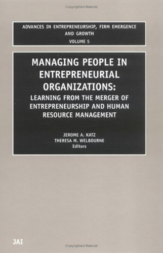 Cover for Cognitive approaches to entrepreneurship research