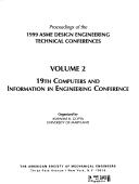 Cover for Asme Design Engineering Technical Conferences
