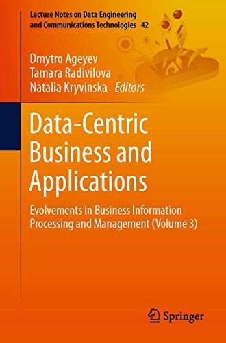 Cover for Data-Centric Business and Applications