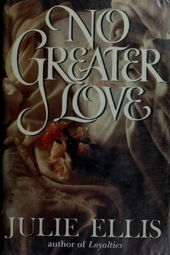 Cover for No greater love