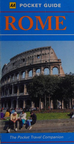 Cover for AA pocket guide, Rome