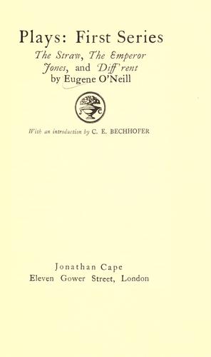 Cover for Plays