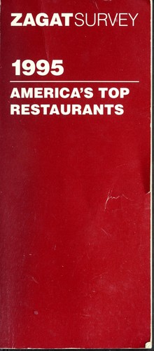 Cover for Zagatsurvey 1995 America's Top Restaurants (Zagat Survey: America's Top Restaurants)