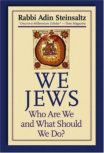 Cover for We Jews
