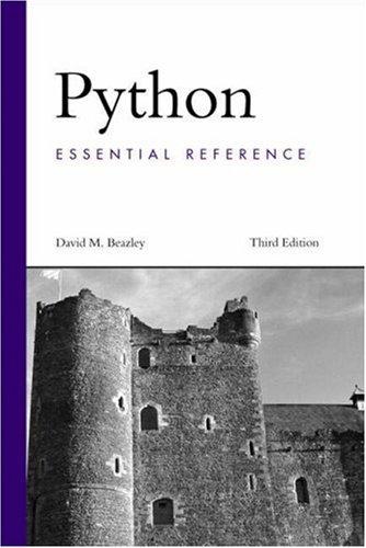 Cover for Python Essential Reference