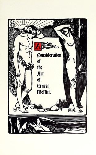 Cover for A consideration of the art of Ernest Moffitt