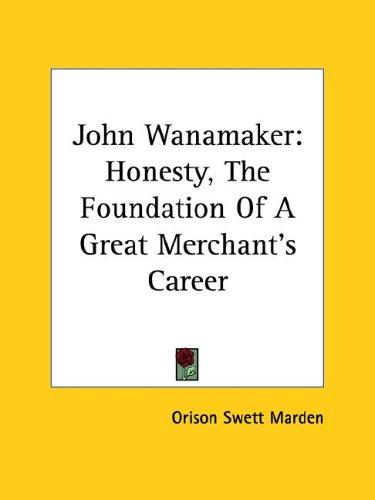Cover for John Wanamaker