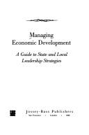 Cover for Managing economic development
